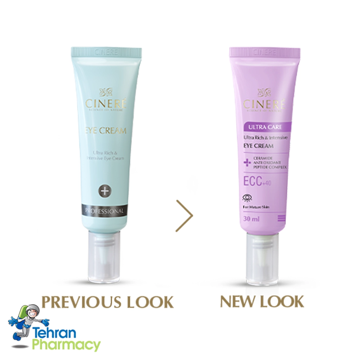 کرم دور چشم سینره مخصوص افراد بالای 40 سال